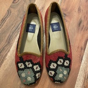 Res Ipsa Kilim wool loafers